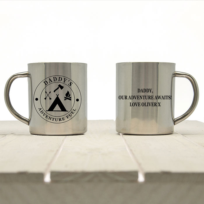 Personalised Adventure Fuel Outdoor Mug