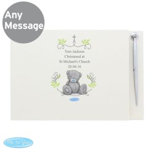Personalised Tatty Teddy Guest Book and Pen