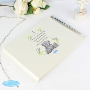 Personalised Tatty Teddy Guest Book and Pen