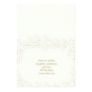 You're Leaving To Have A Baby Personalised Maternity Card