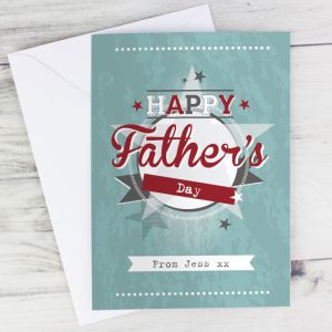 Personalised 50's Style Retro Greeting Card