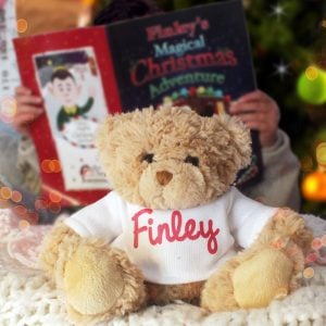 Personalised Magical Christmas Book and Personalised Teddy