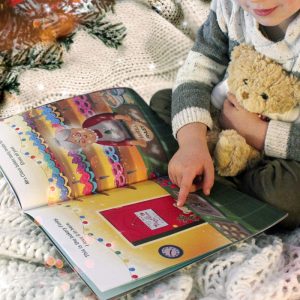 Personalised Magical Christmas Book and Personalised Teddy