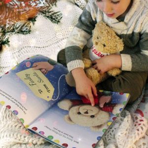 Personalised Magical Christmas Book and Personalised Teddy