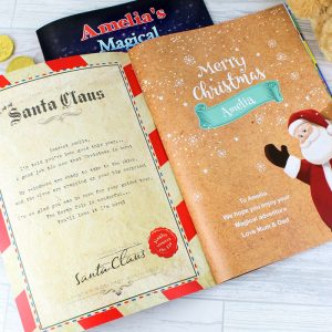 Personalised Magical Christmas Book and Personalised Teddy