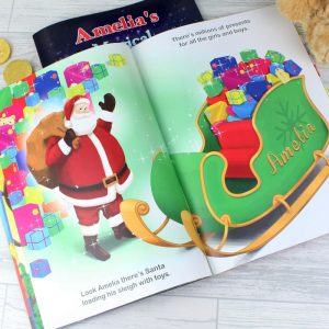 Personalised Magical Christmas Adventure Child's Story Book