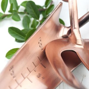 Personalised Luxury Copper Garden Trowel and Fork Set