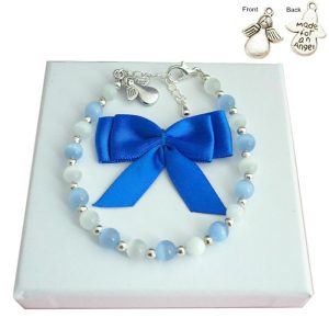 Made For An Angel Remembrance Bracelet Pink or Blue