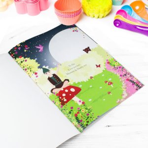 Girl's Personalised Fairy Baking Adventure Cook Book