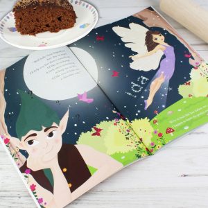 Girl's Personalised Fairy Baking Adventure Cook Book