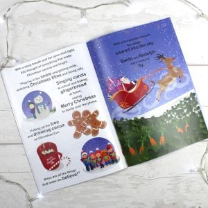 Girl's Personalised It's Christmas A4 Story Book