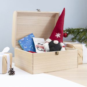 Personalised Family Christmas Eve Chest - Bauble Design