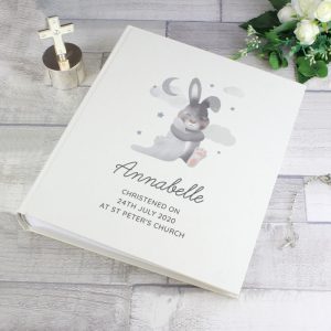 Personalised Baby Bunny Photo Album with Sleeves