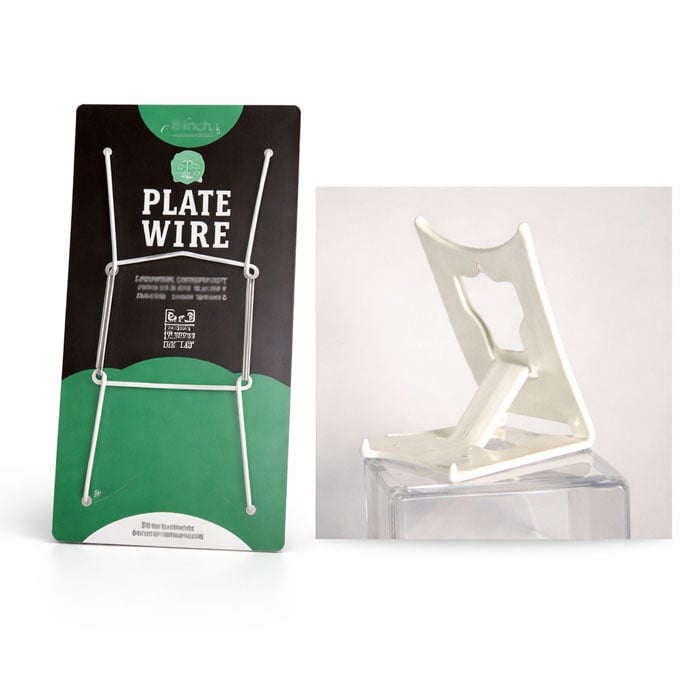 Plate Hanger or Stand For Displaying  Ceramic Plates