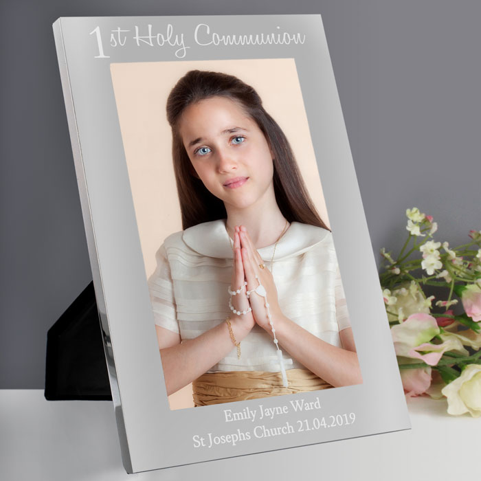 Personalised First Holy Communion 5x7 Aluminium Photo Frame