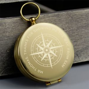 Personalised Engraved Keepsake Compass - Grandson or Godson