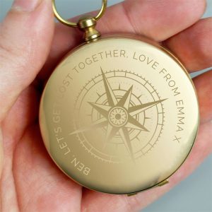 Personalised Engraved Keepsake Compass - Grandson or Godson