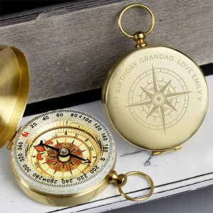 Personalised Engraved Keepsake Compass - Grandson or Godson