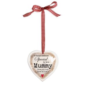 Personalised Someone Special Wooden Heart Shaped Decoration