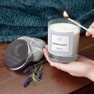 Personalised Eid Mubarak Mindfulness Scented Candle