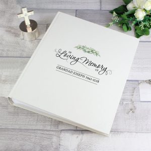Personalised In Loving Memory Bereavement Photo Album