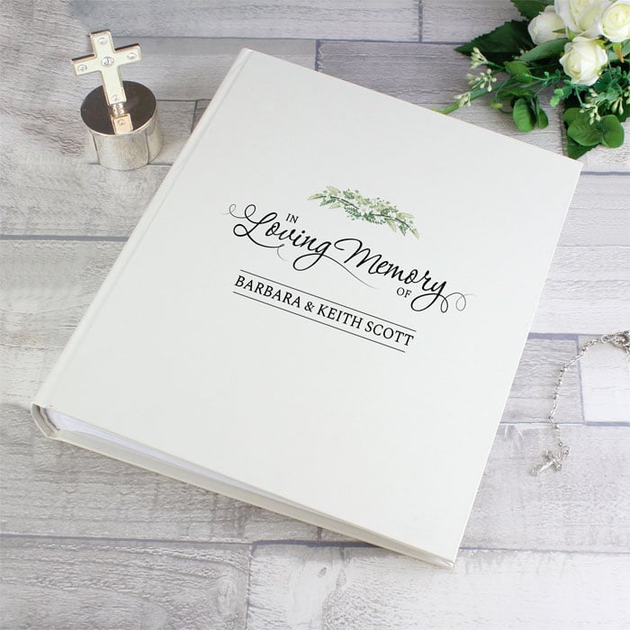Personalised In Loving Memory Bereavement Photo Album