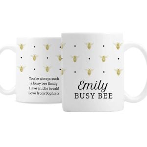 Personalised Queen Bee Ceramic Mug
