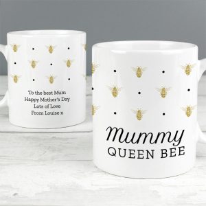Personalised Queen Bee Ceramic Mug
