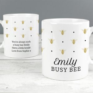 Personalised Queen Bee Ceramic Mug