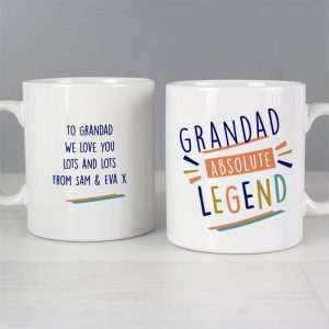 Personalised Absolute Legend Ceramic Men's Mug