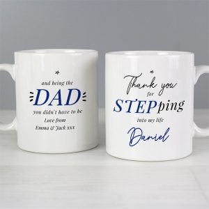 Personalised Step Dad Ceramic Mug