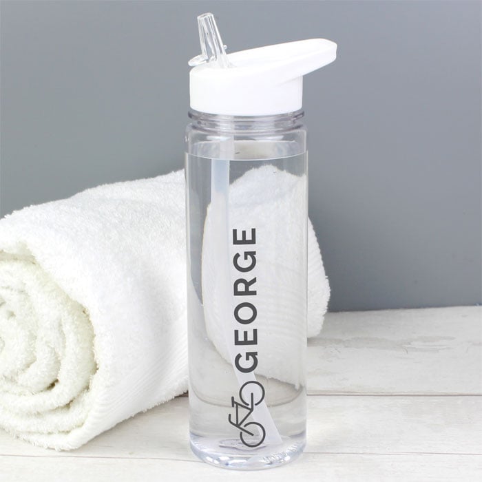 Personalised Bicycle Island Water Bottle