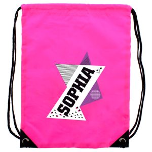 Girl's Personalised Dance Pink Kit Bag