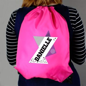 Girl's Personalised Dance Pink Kit Bag