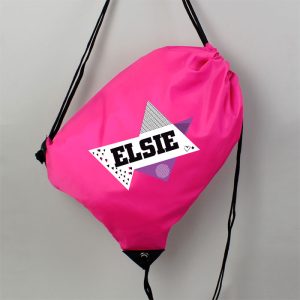 Girl's Personalised Dance Pink Kit Bag