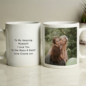 Personalised Sublimation Photo Upload White Ceramic Mug