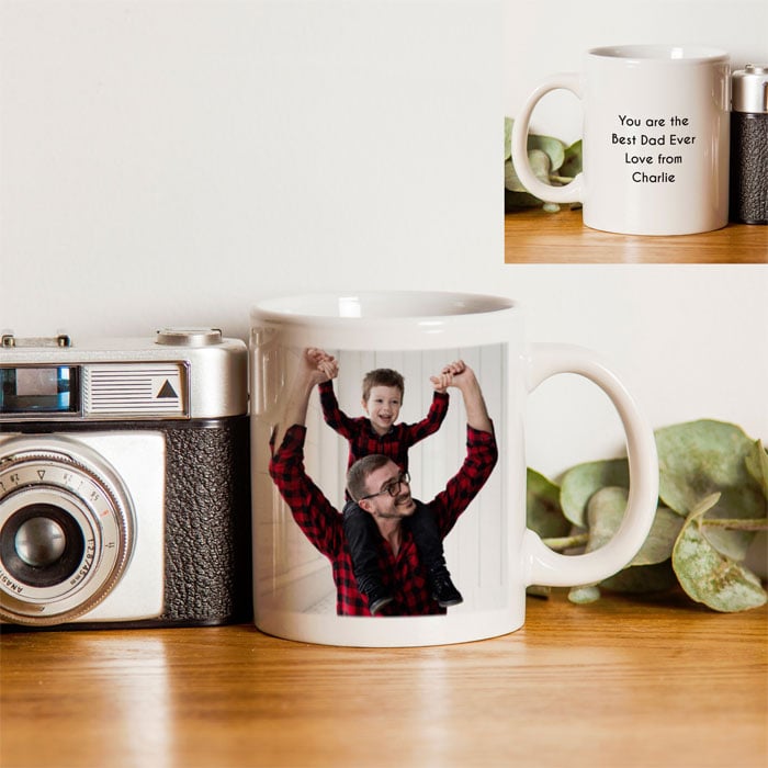 Personalised Sublimation Photo Upload White Ceramic Mug