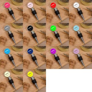 Personalised Wine Bottle Stopper Initials & Date