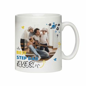 Personalised Best Ever Photo Upload White Ceramic Mug