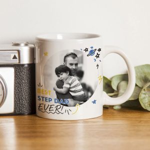 Personalised Best Ever Photo Upload White Ceramic Mug