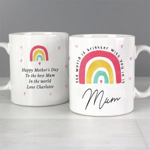 Personalised You Make The World Brighter Ceramic Mug
