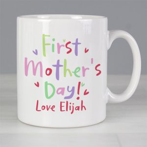 Personalised Happy First Mother's Day Mug