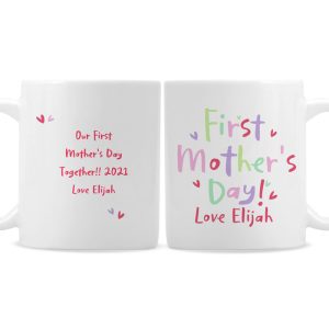 Personalised Happy First Mother's Day Mug
