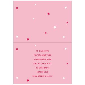 Personalised Yummy Scrummy Mummy To Be Card