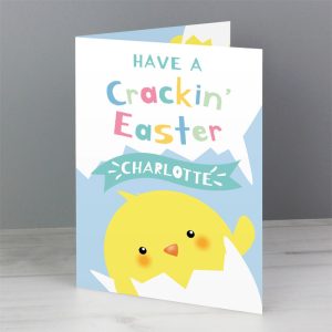 Personalised Have A Cracking Children's Easter Card