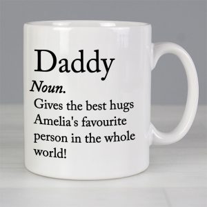Personalised Dictionary Definition Ceramic Mug