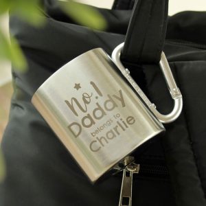 Personalised No. 1 Daddy Stainless Steel Mug