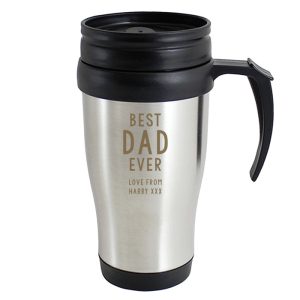 Personalised Free Text Travel Mug - Birthday or Teacher Gift