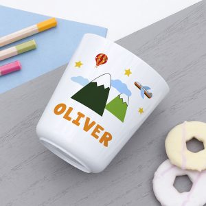 Personalised Kid's Adventure Plastic Dining Set