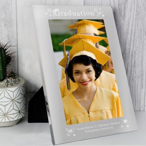 Personalised Graduation 5x7 Inch Silver Photo Frame
